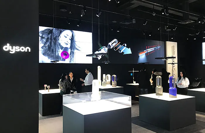 Dyson store SEG frames